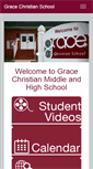 Mobile Screenshot of grace-school.net